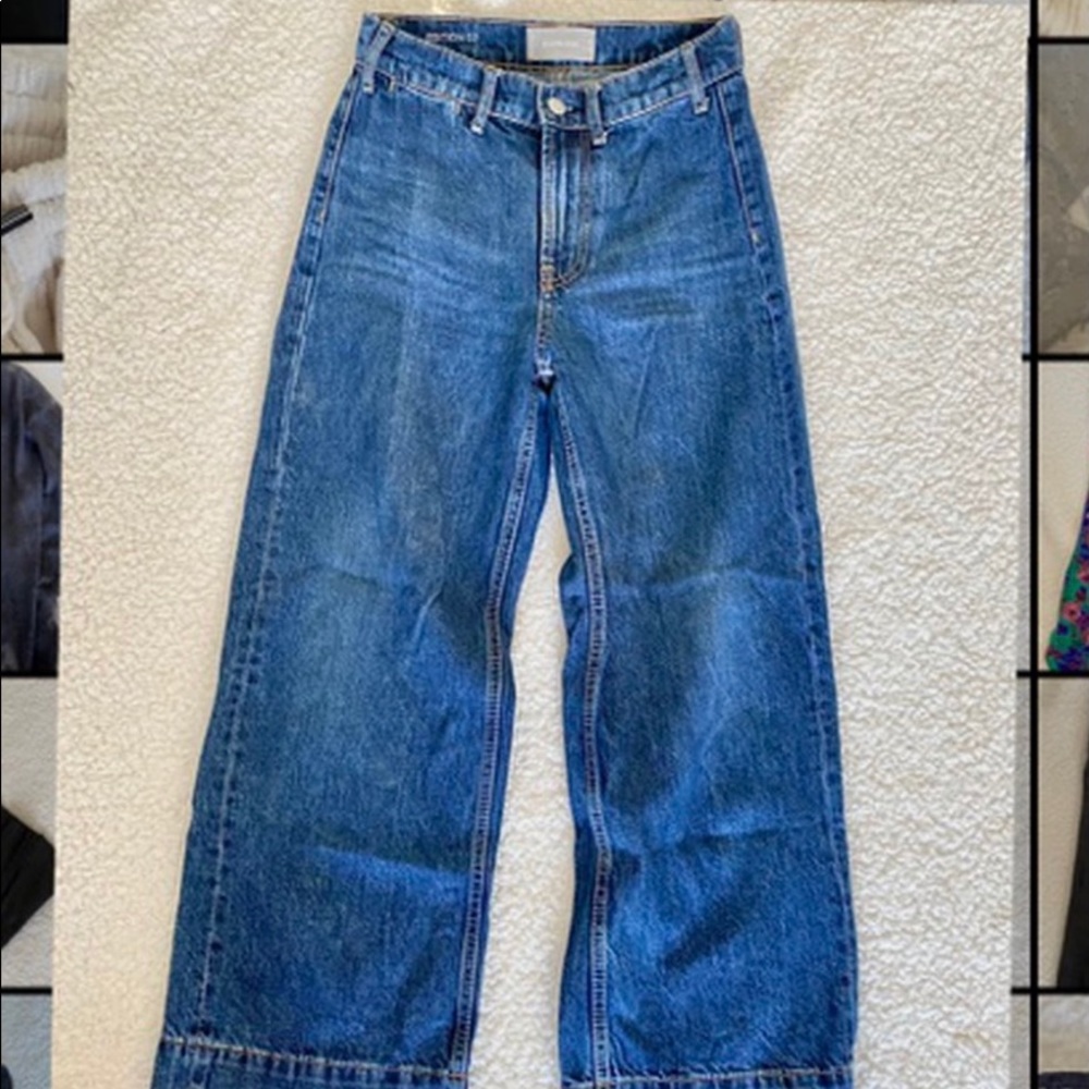 Everlane Edition 02 wide leg high waisted jeans